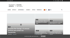 Desktop Screenshot of danielarbos.com